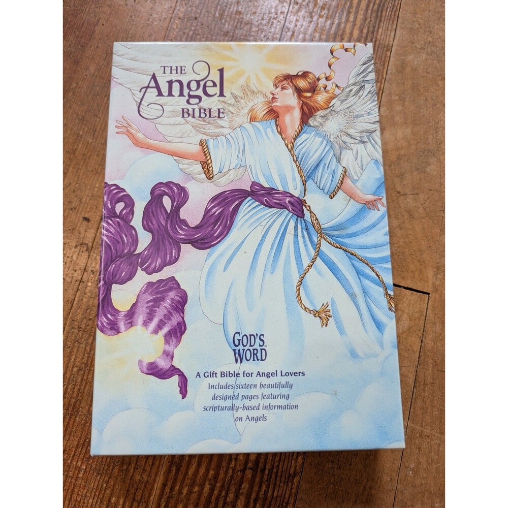 1996 Angel Bible by World White Collector's Edition - with Box